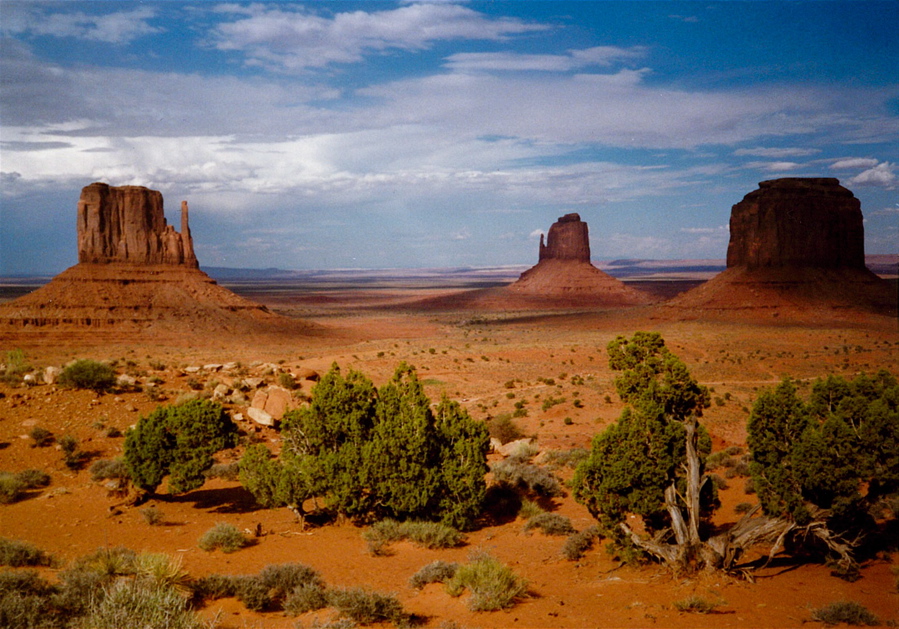 Pardon, Monument Valley je ve skutečnosti v Utahu.