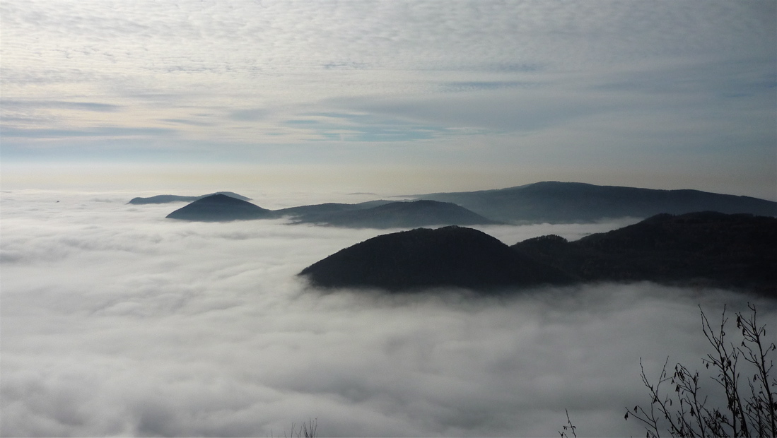 Lipská hora, Milešovský Kloc, nelze odtrhnout oči.