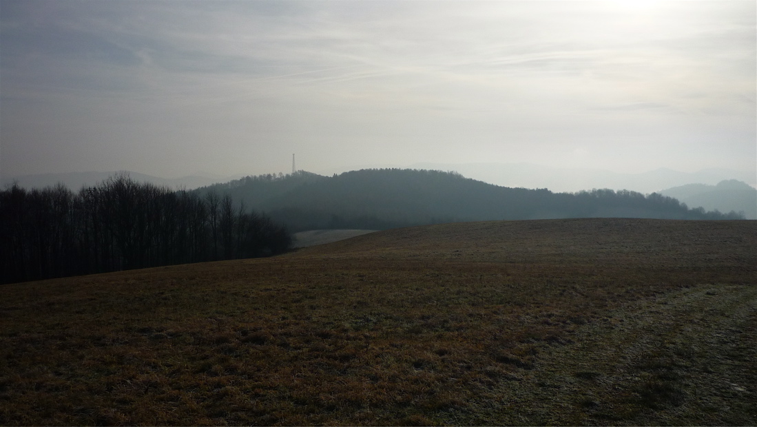 Přede mnou je nenavštěvovaný Slavošov (594 m).