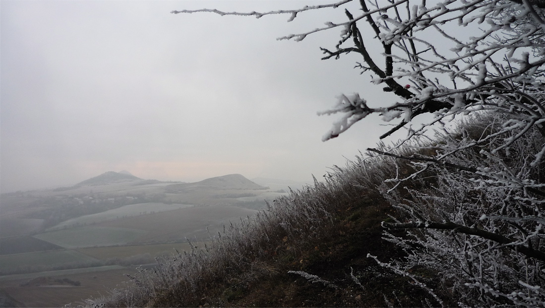 Dlouhá hora, špička Milé, Číčov.
