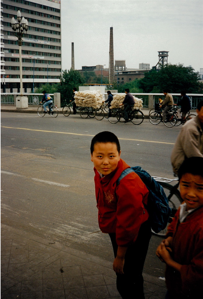 Pár fotek z Lančou 1994, cestou do Tibetu.