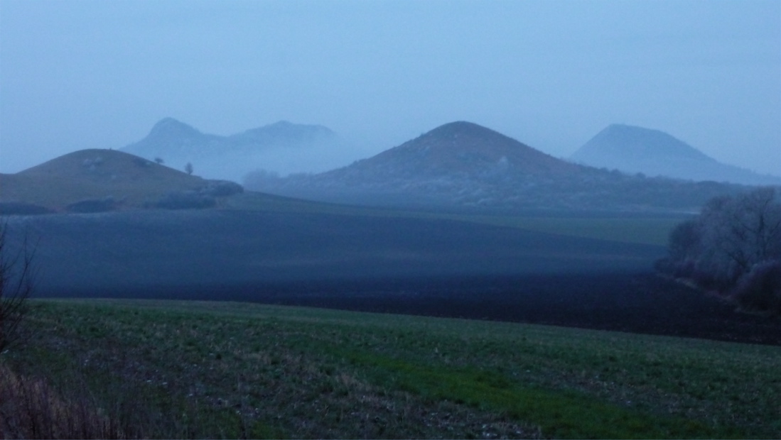 Posmutnělé ranské panorama.