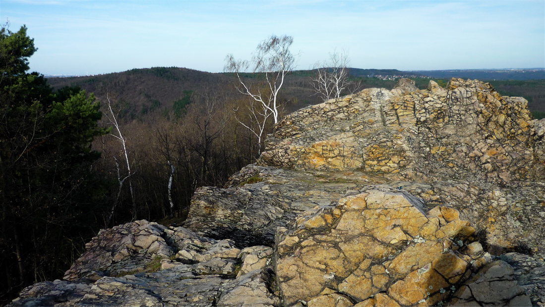Černolické skály.