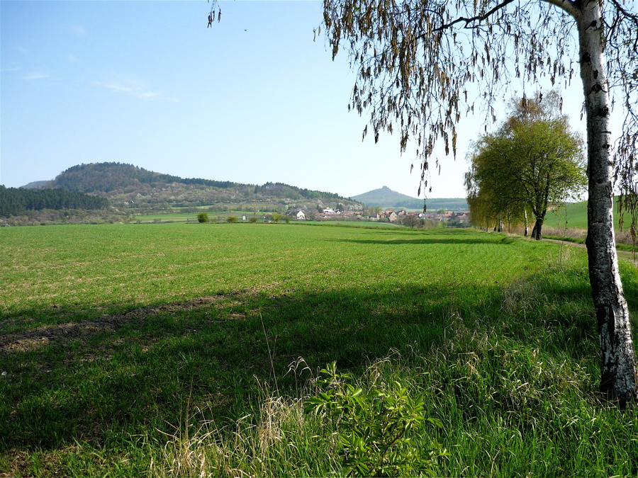 Blešenský vrch a Oltářík.