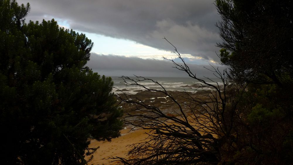 Wongarra, Bass Strait, úžina mezi Austrálií a Tasmánií.