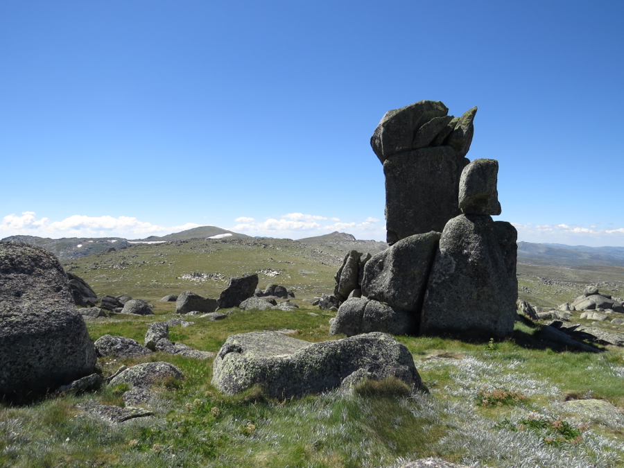 Na obzoru Mount Kosciuszko.