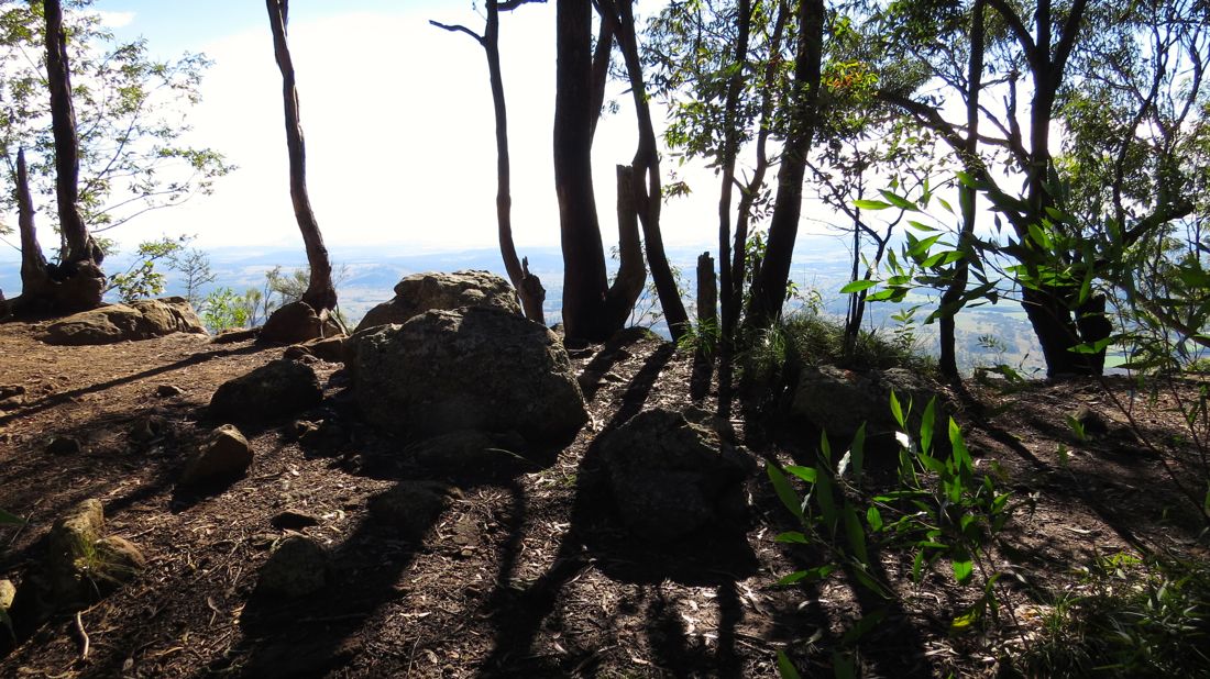 Na vrcholu Mount Edwards.