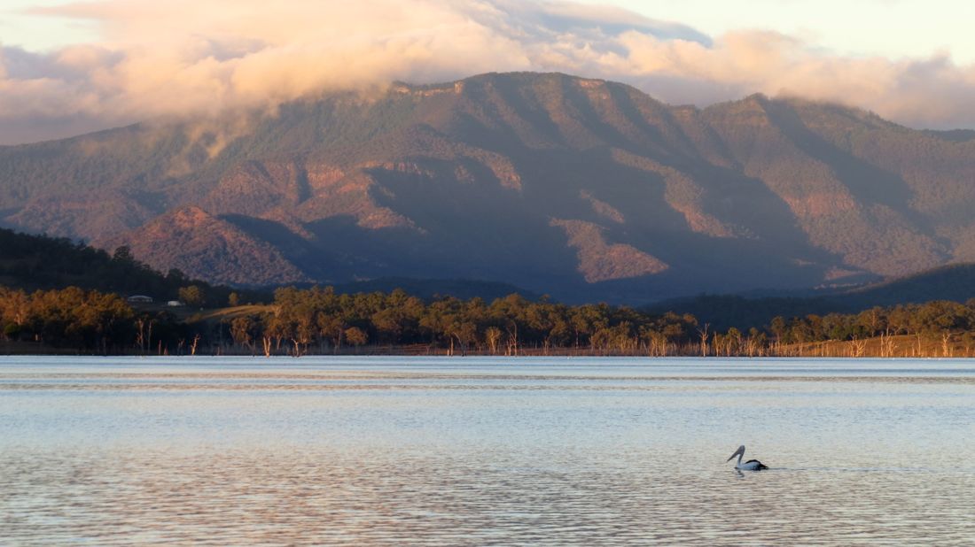 Main Range a Lake Moogerah.