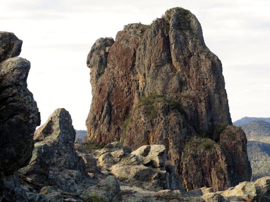 Belougery Spire z vyhlídky Grand High Tops.