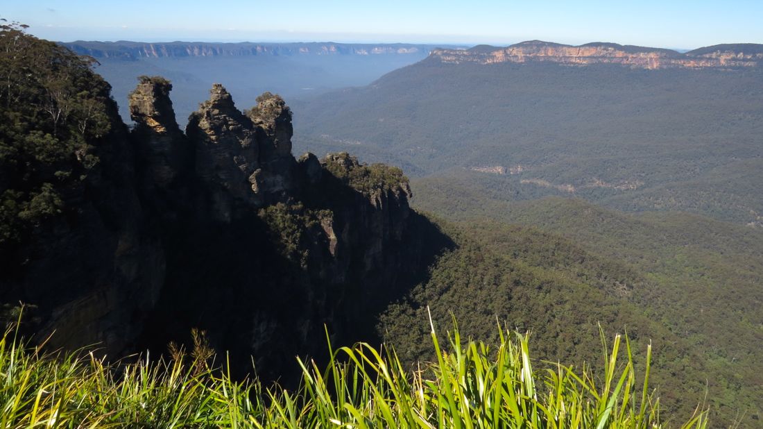 Three Sisters, Meehni, Wimlah a Gunnedoo z kmene Katoomba.