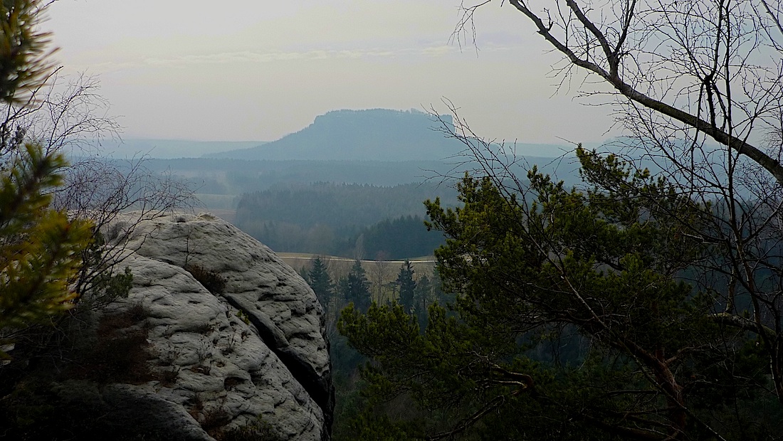 Lilienstein z Gamrigu.