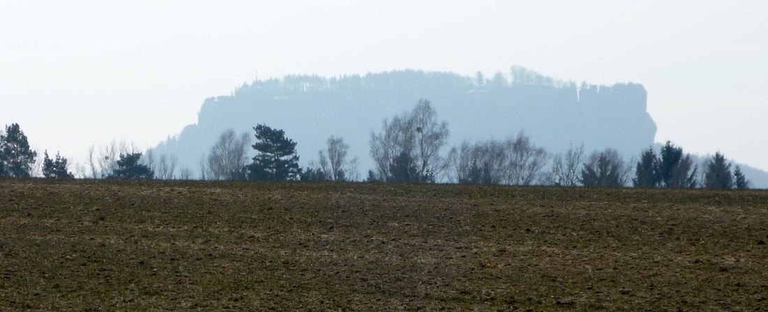 Cestou z Gamrigu. Lilienstein.