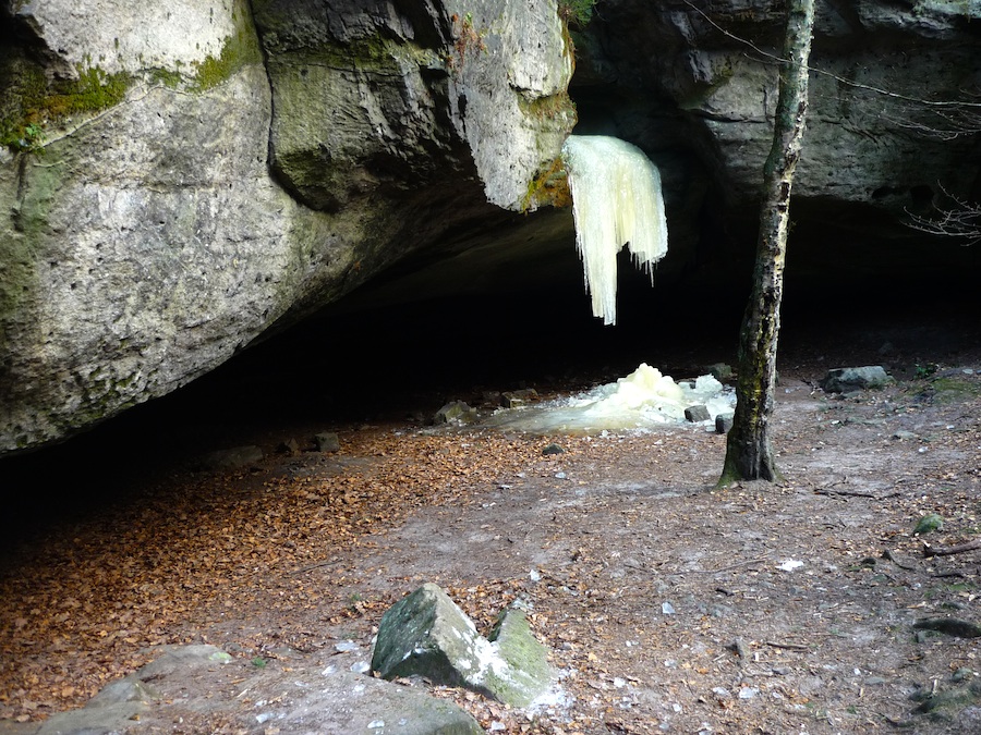 Diebshoehle, cestou ke Gautschgrotte.