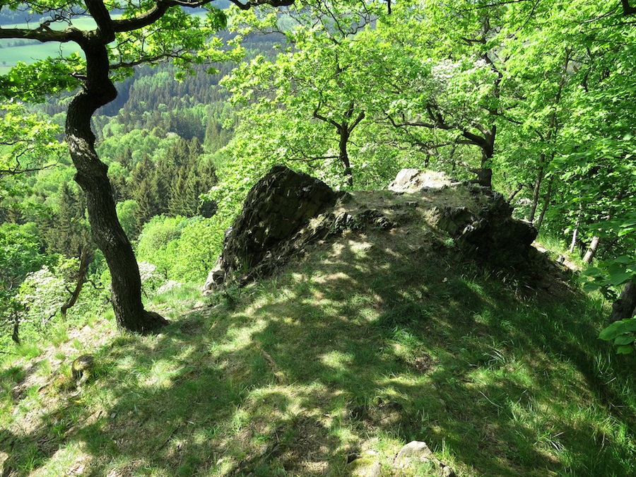 Na Malém Sedle (534 m).