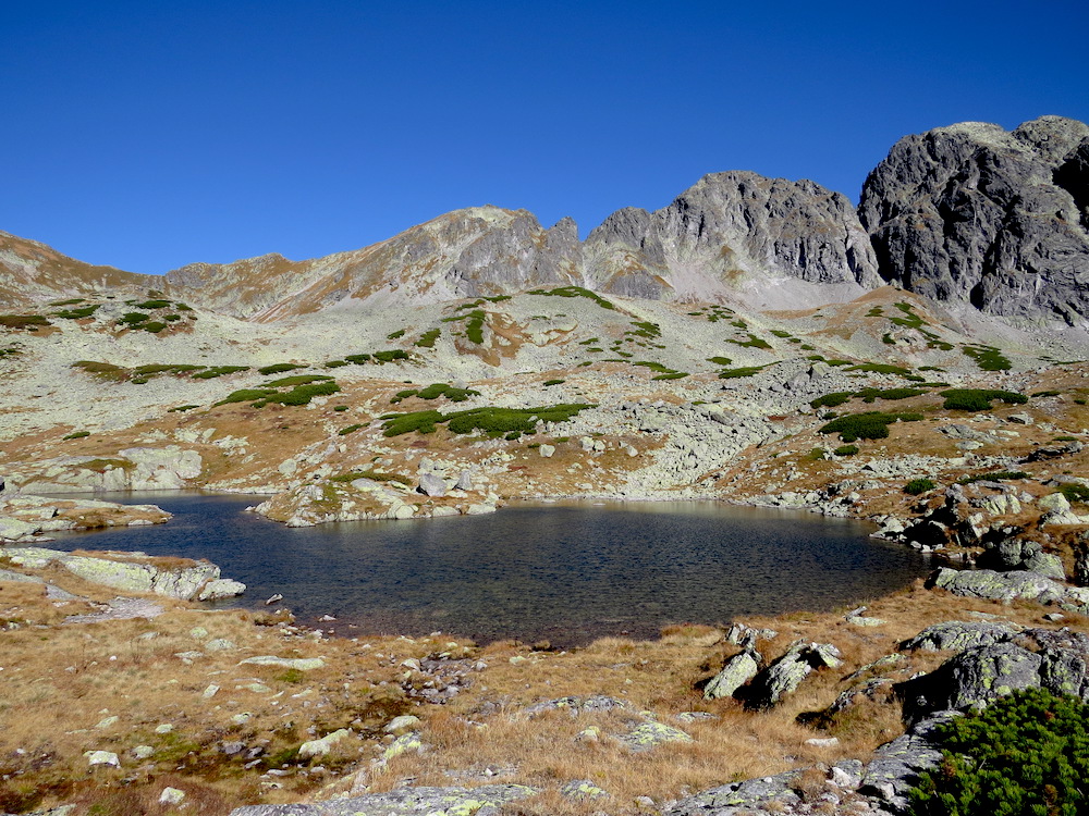 Prostredné Zbojnické pleso.