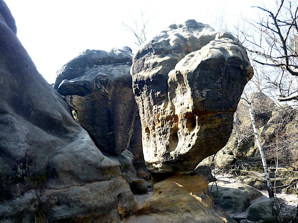 Cestou dále na západ, směr Winterberg.