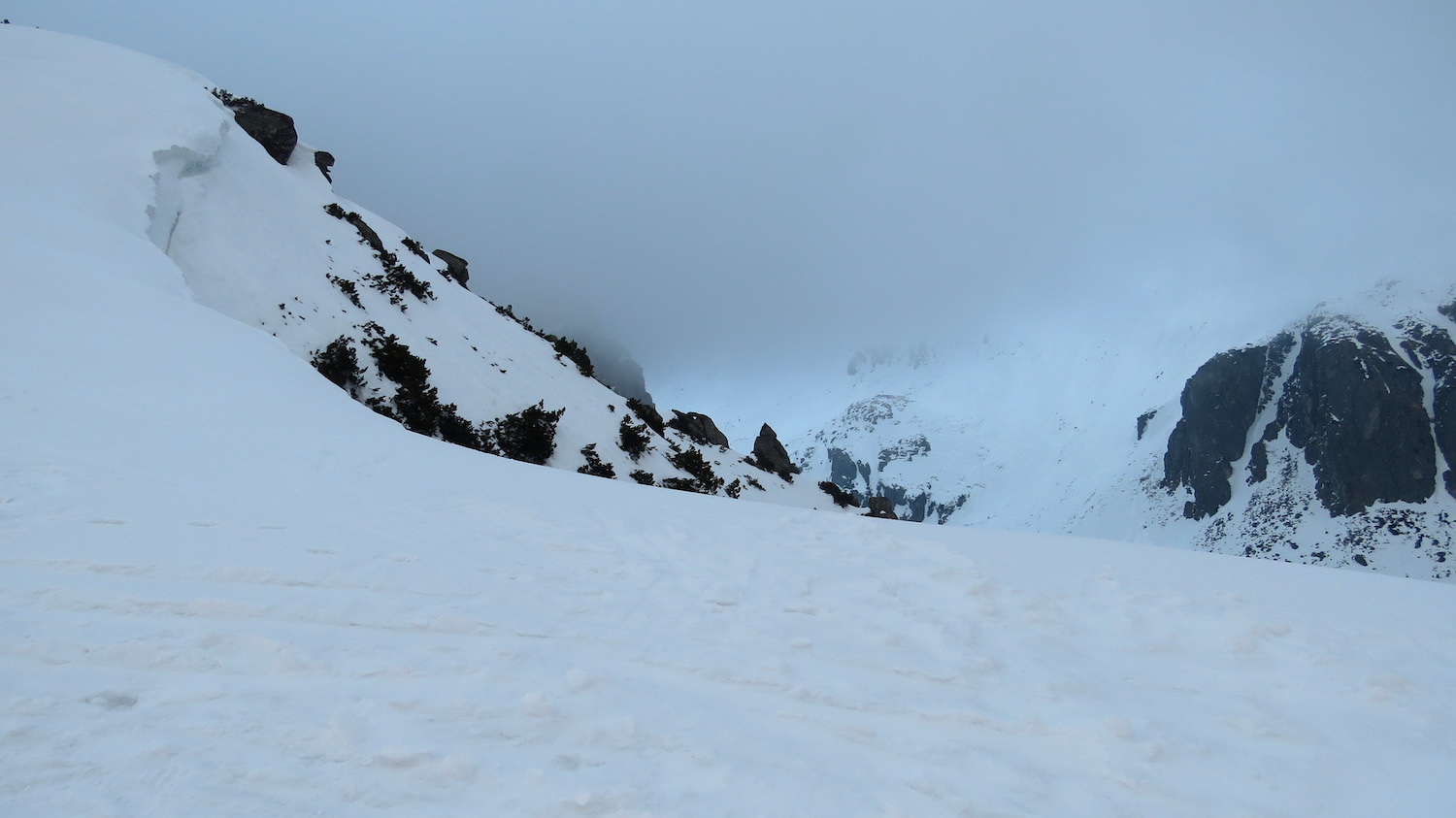 Pohled zpod Predného Soliska k Mlynické dolině.