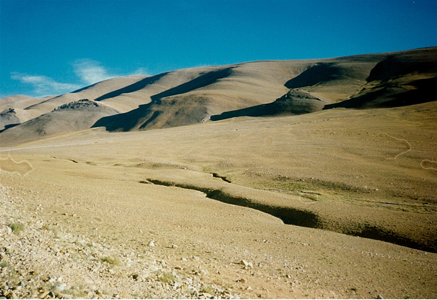 Zpátky na tibetském plató.
