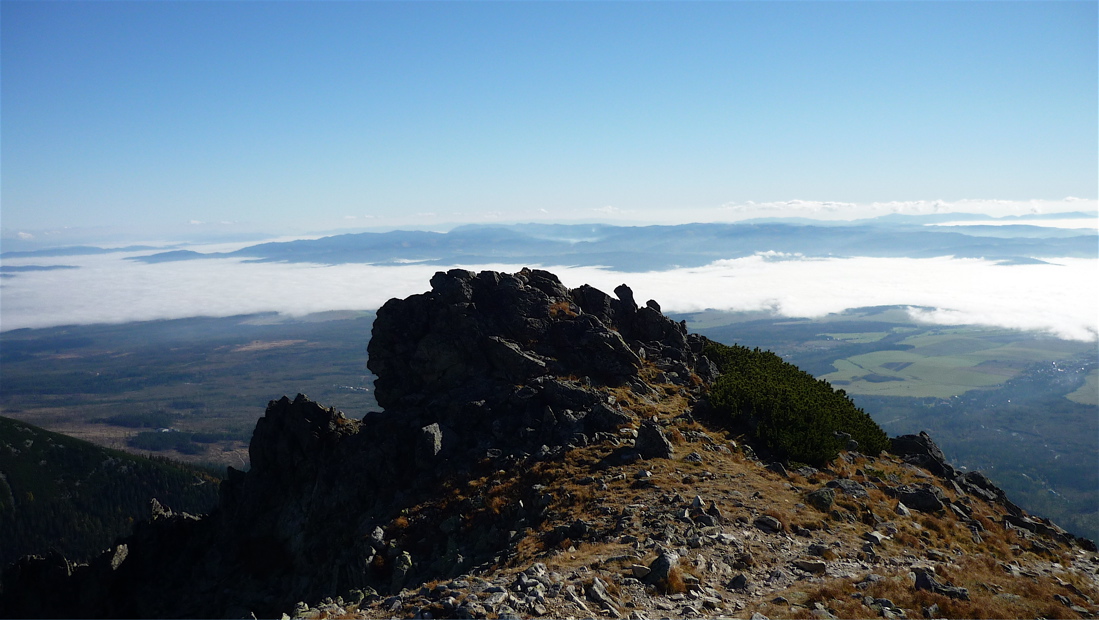 Dokonalý den. Ze Smokovce až na vrchol asi 1440 m převýšení.