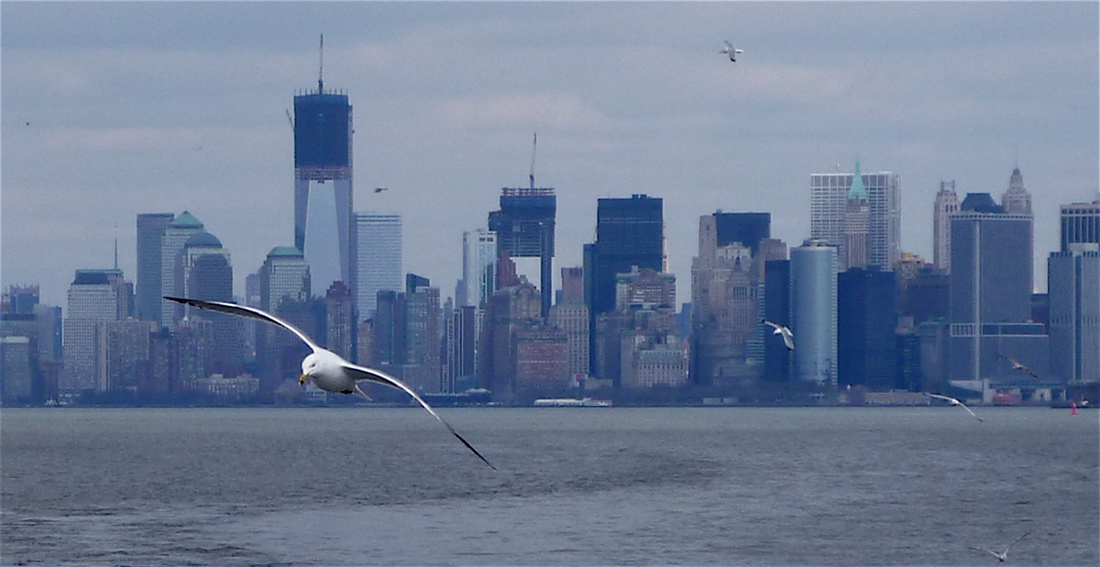 Manhattan z ferry na Staten Island