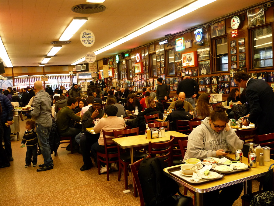 Katz's deli.