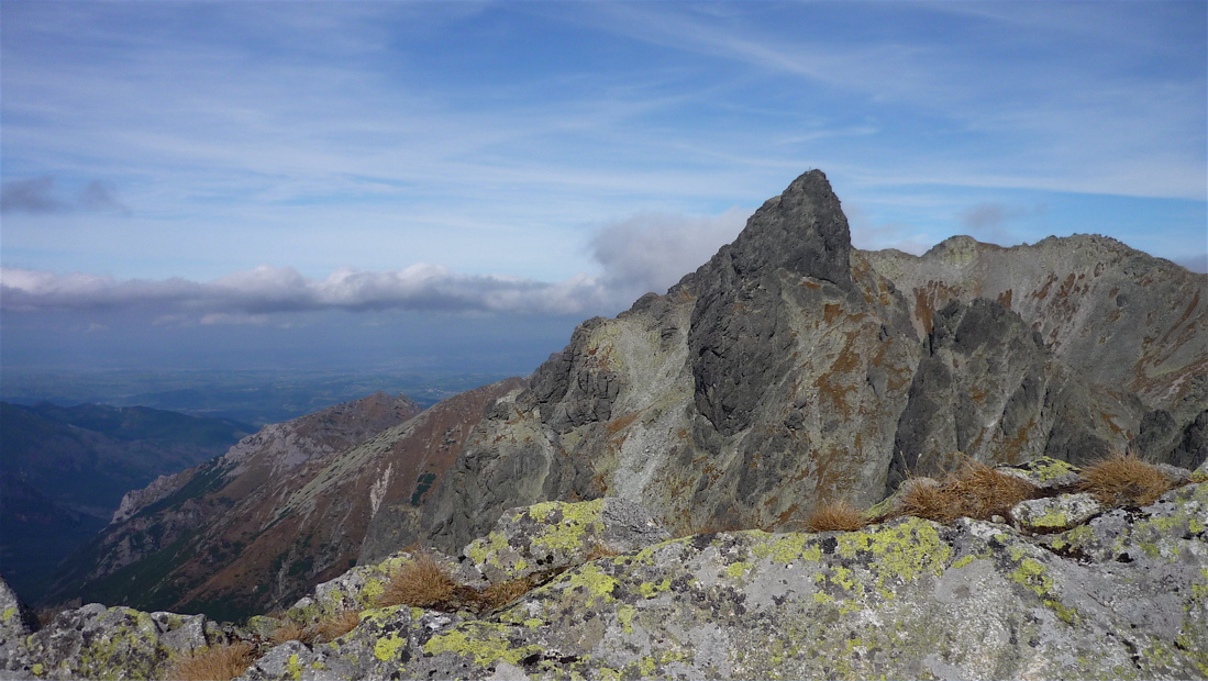 Divá veža (2373 m) z Východné Vysoké