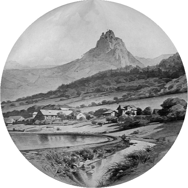Vrabinec na staré ilustraci.