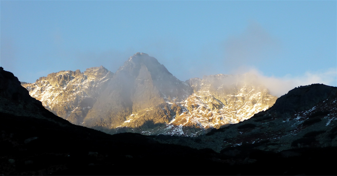 Volia veža zpod Žabích plies.