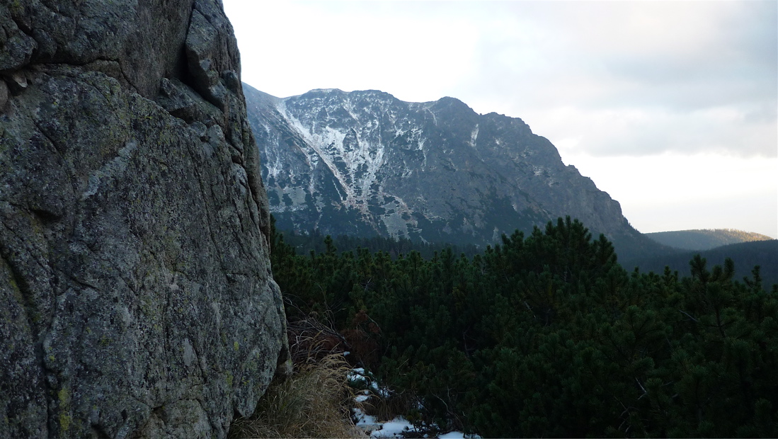 Masiv Ostrvy (1984 m) z Mengusovské doliny.