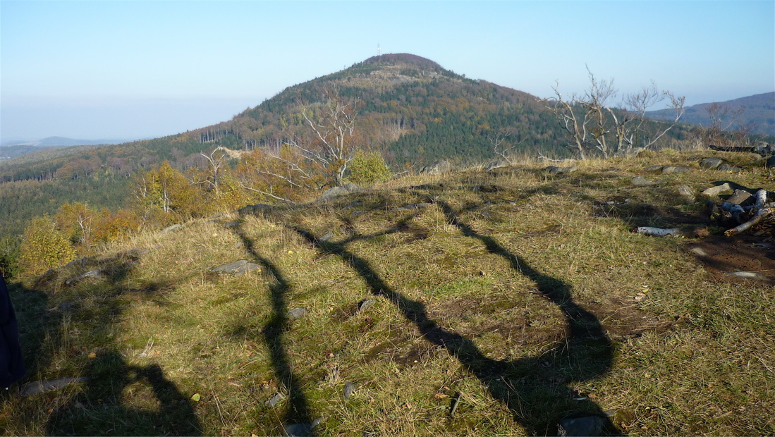 Jedlová (774 m) z Malého Stožce