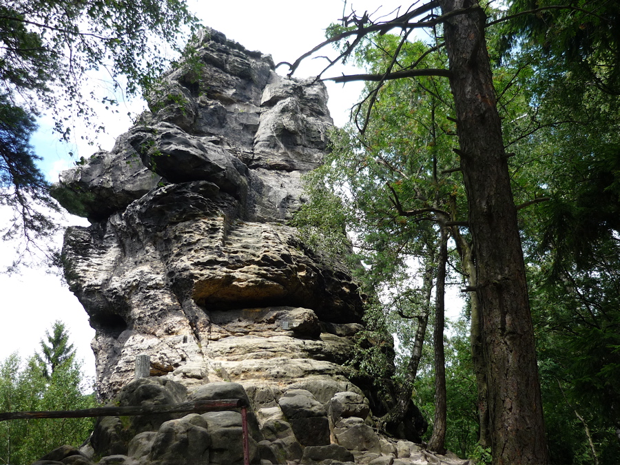 Sokolí skála čili Falkenstein