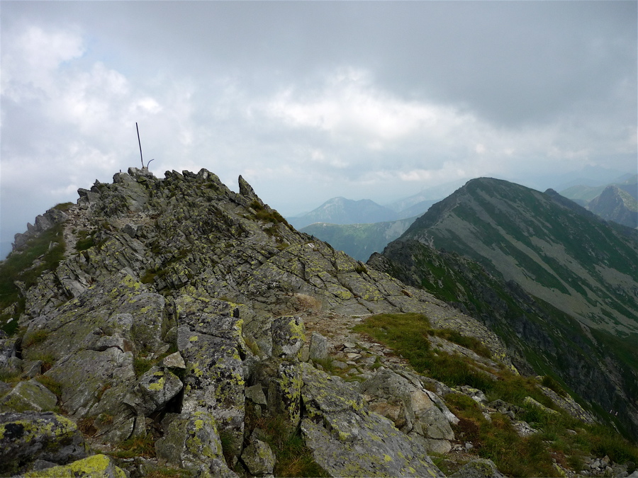 Vrchol Baníkova a Hrubá kopa (2166 m)