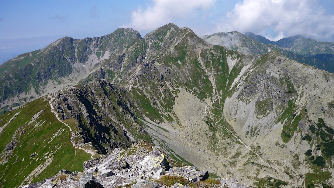 Smutné sedlo a Tri kopy od Plačliva