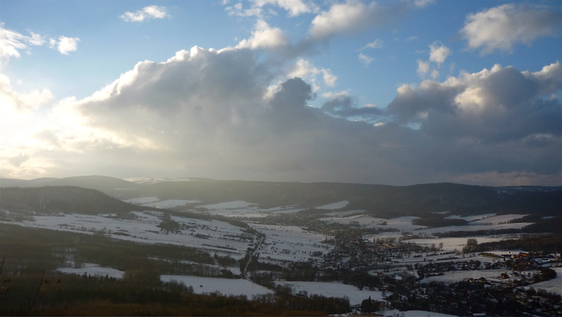 Libouchec na rozhraní Středohoří a Krušných hor.