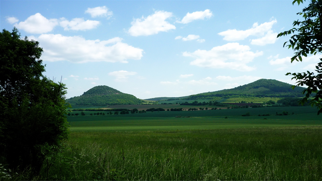 Boreč a Sutomský vrch.