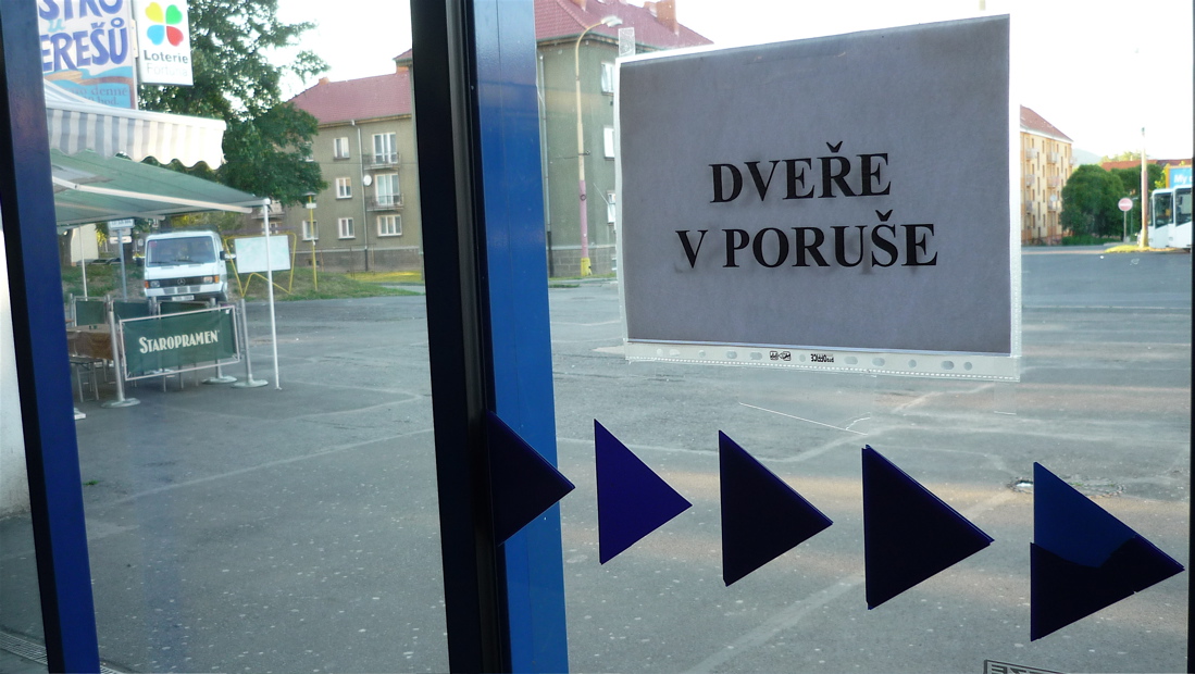 No tak to jsme v poruše.