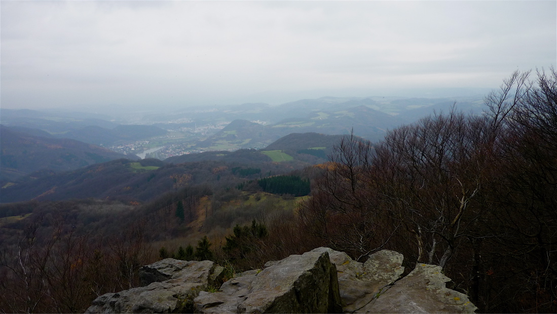 Pohled k Ústí nad Labem.
