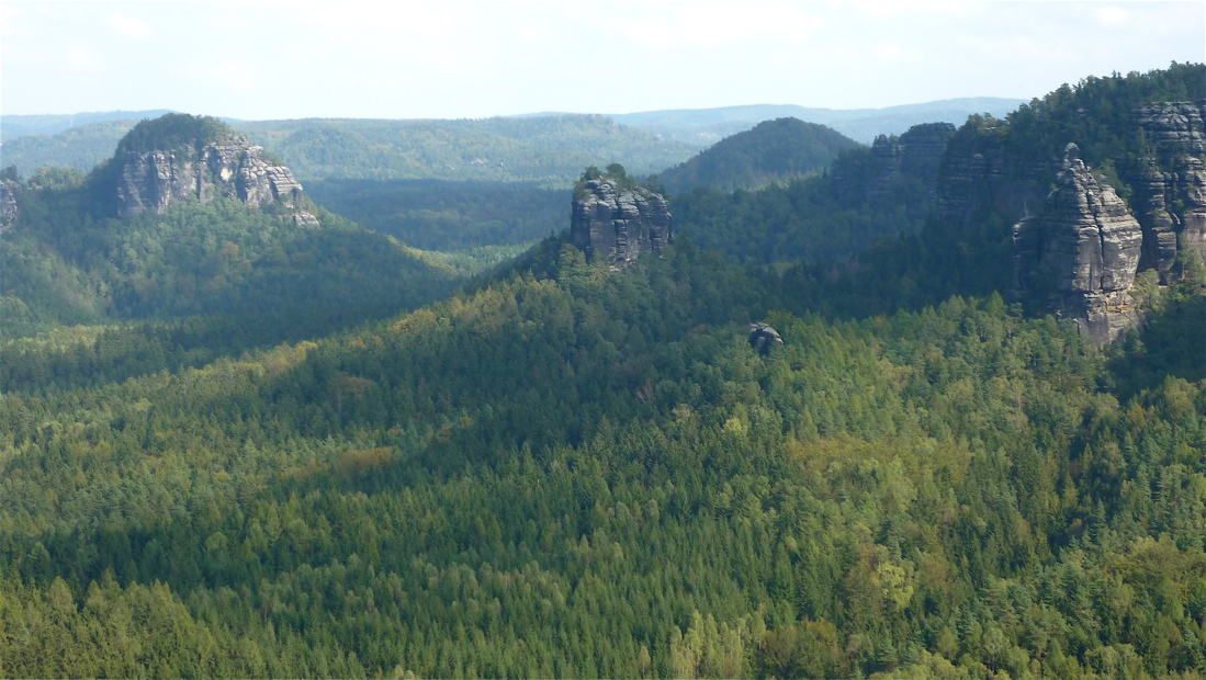Teichstein, Winterstein a Pechofen.