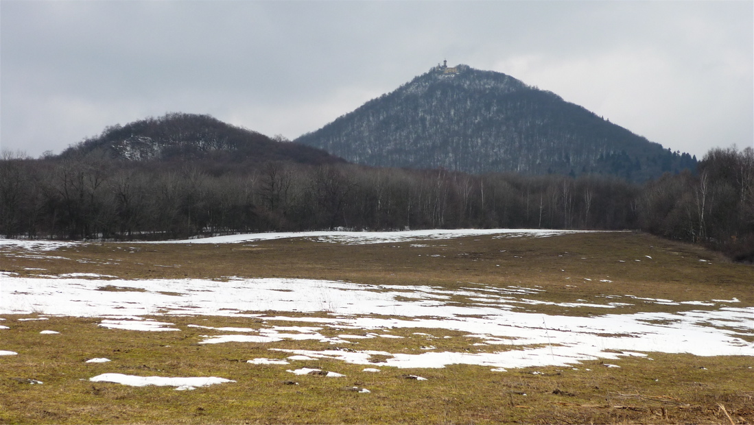 Kamenec a Milešovka.