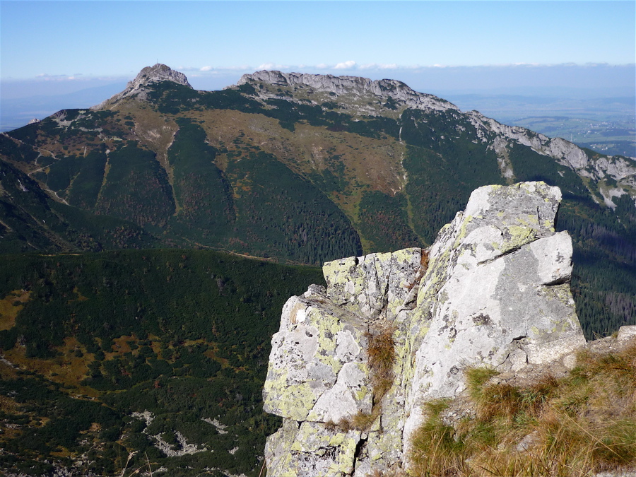 Giewont, tam jsem byl včera.