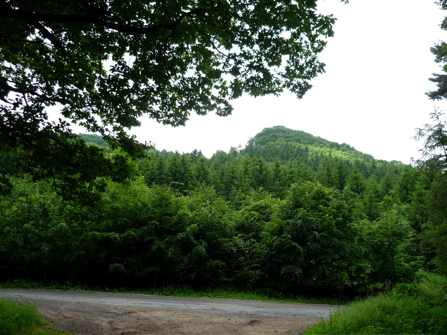 Přece jen Špičák (608 m).