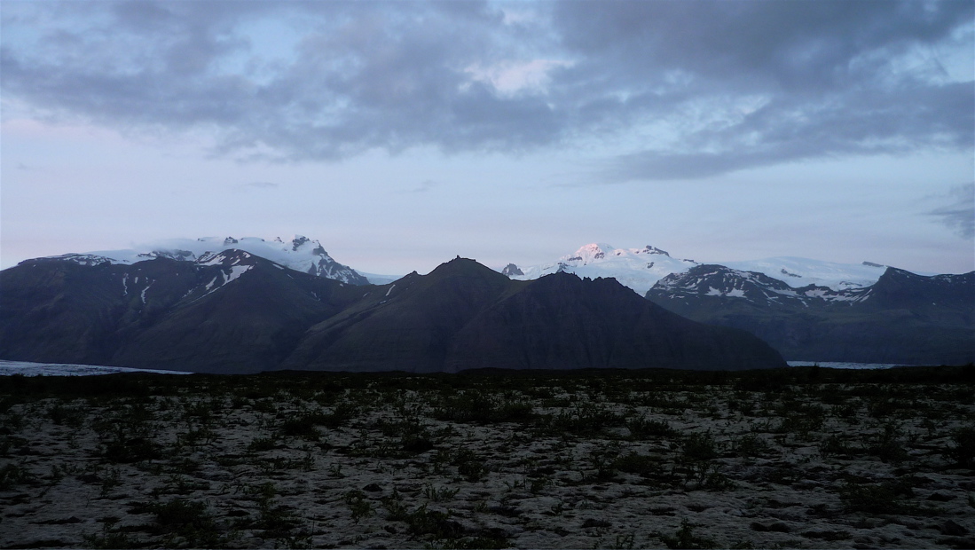 Partie ledovce Vatna zvaná Oræfajökull.