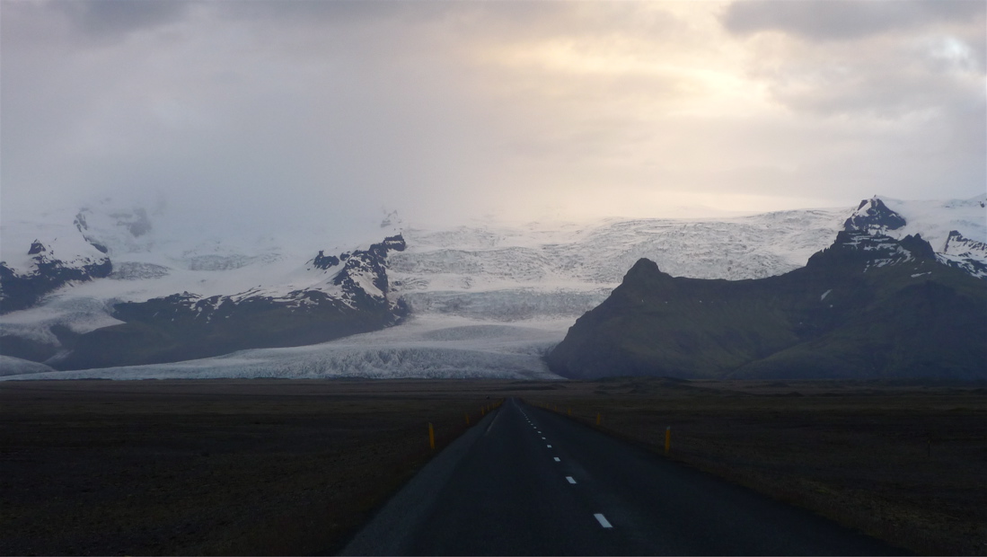 Ledovec v patách. Fjallsjökull.