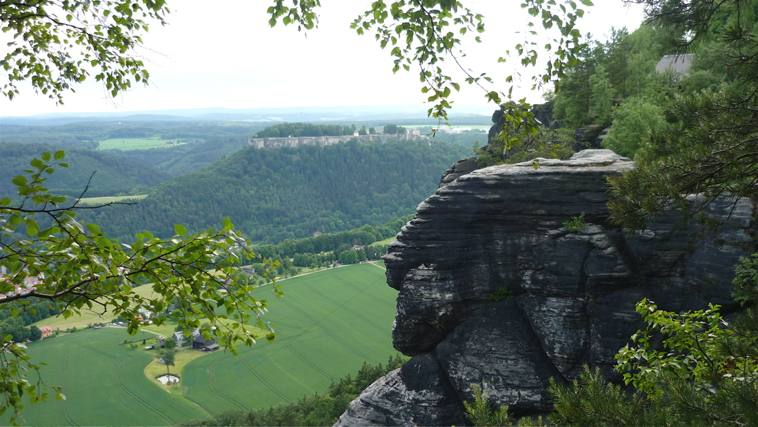 Pevnost Königstein.