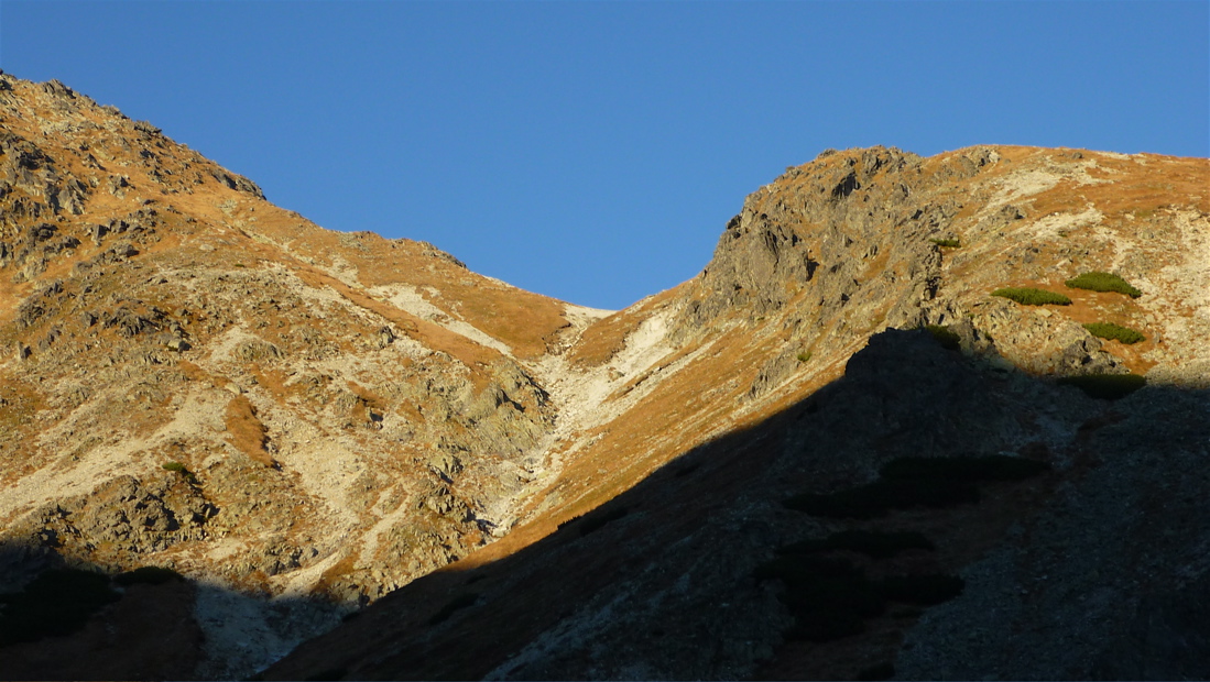 Soliskový hrb (2129 m) z Furkotské doliny.