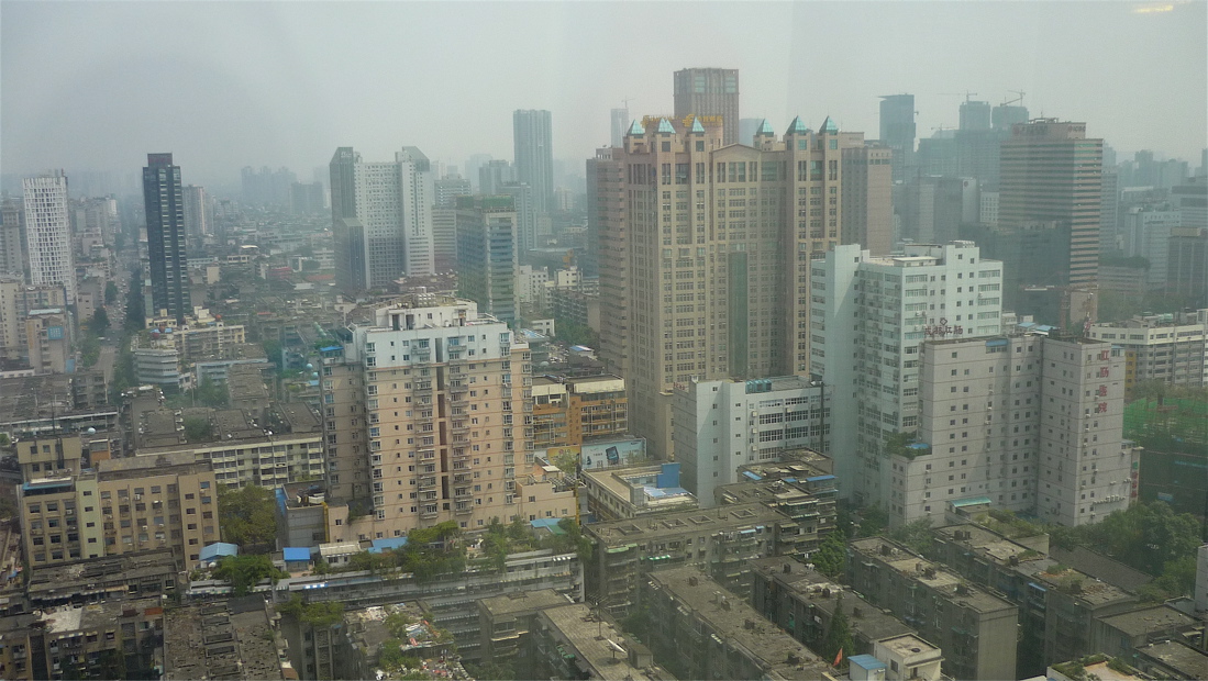 Chengdu, hlavní město provincie Sečuan.