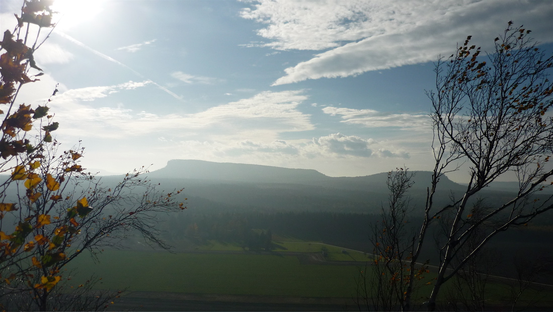 Velký a Malý Zschirnstein z Zirkelsteinu.