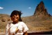 Na indiánském pickupu, v pozadí Agathia Peak (457 m)!