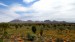 Pohoří Kata Tjuta, vzdálené asi 50 km od Uluru.