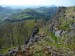 V popředí Břidličný vrch (499 m) a na obzoru Růžák. 